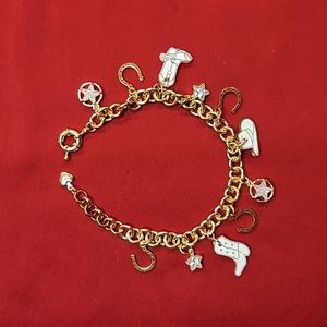 Cowgirl Charm Bracelet New